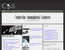 Tablet Screenshot of cas.hamptonu.edu