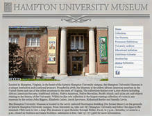 Tablet Screenshot of museum.hamptonu.edu