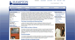 Desktop Screenshot of dsa.hamptonu.edu